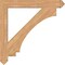 Ekena Millwork Imperial Arts & Crafts Smooth Bracket, Western Red Cedar, 5 1/2"W x 48"D x 48"H BKT06X48X48IMP03SWR - alternate 3